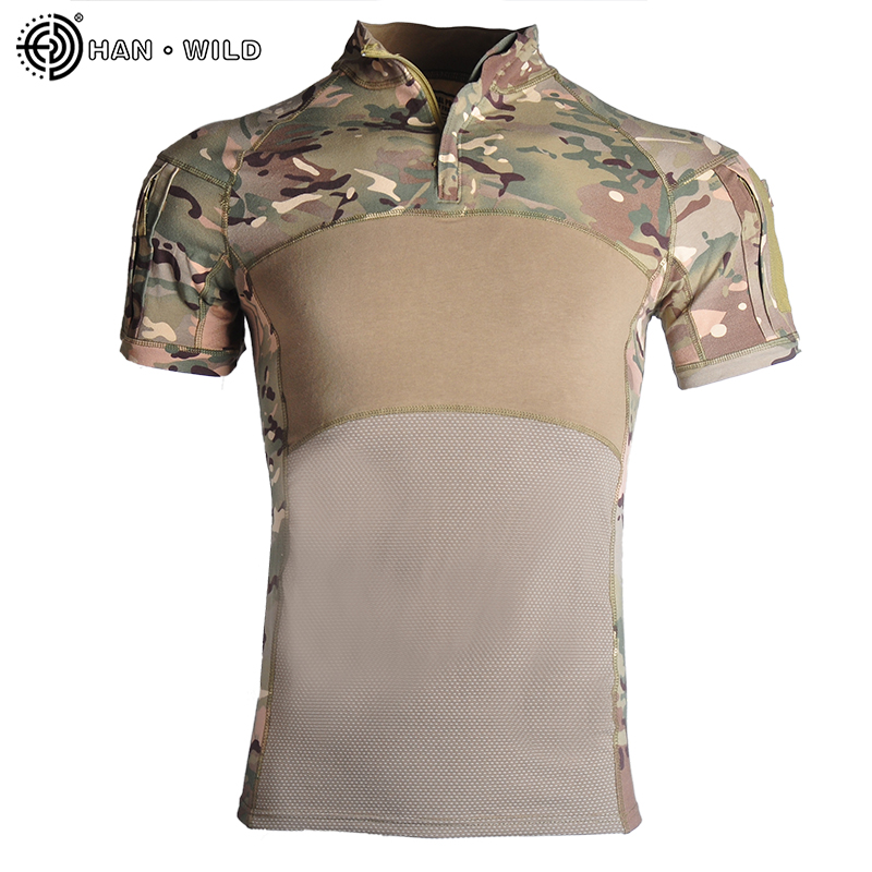 Wildman Hunting & Outdoor Robertson - Men Combat Shirts Airsoft Tactical T
