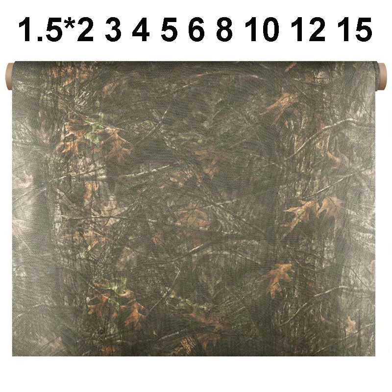 Hunting Blind Fabric - Camouflage Hunting Netting 1.5*2/3/4/5/6/8/10/12/15m 300D Tree2