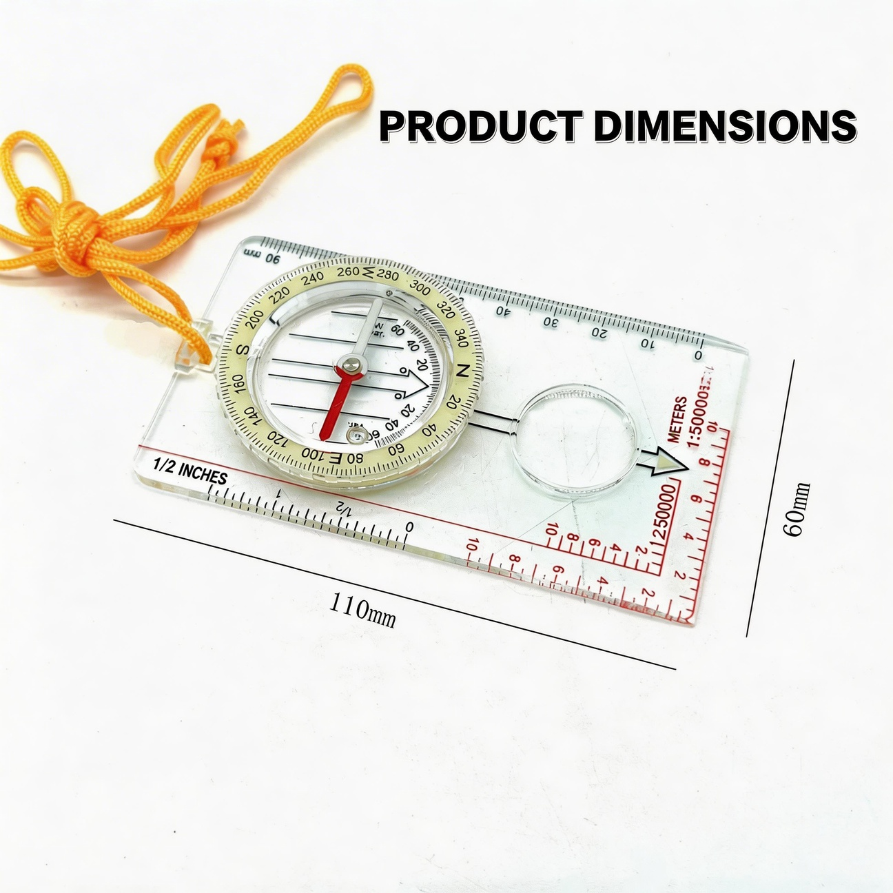 Durable Map Reading Compass wi - Outdoor Hunting Maps recension och pris