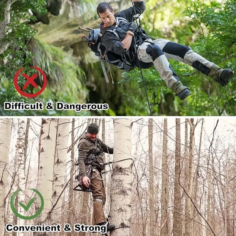 Outdoor Screw-in Tree Steps Ho - Tree Stand Ladder recension och pris