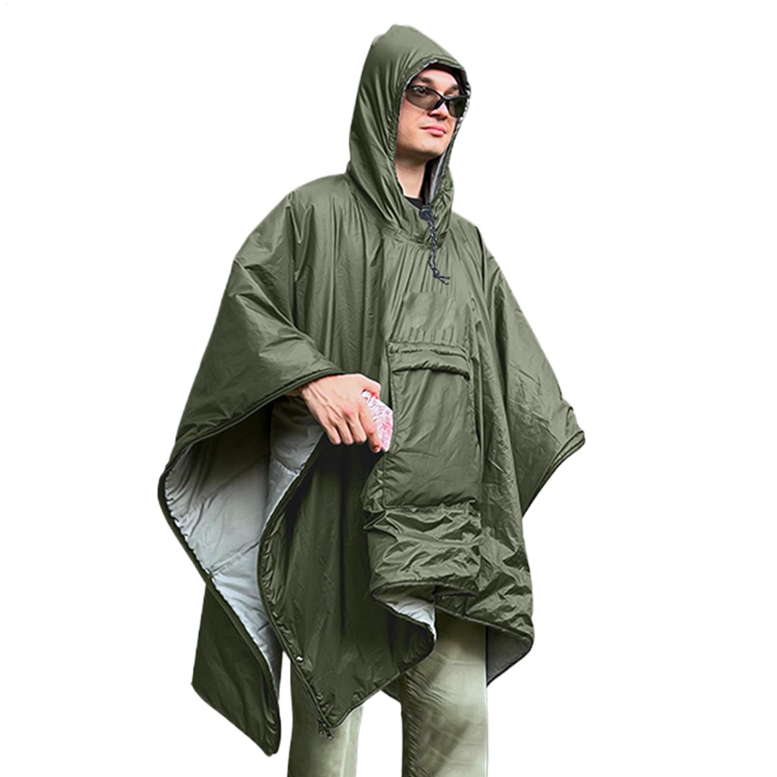Winter Warm Blanket Poncho Win - Outdoor Hunting Blanket recension och pris