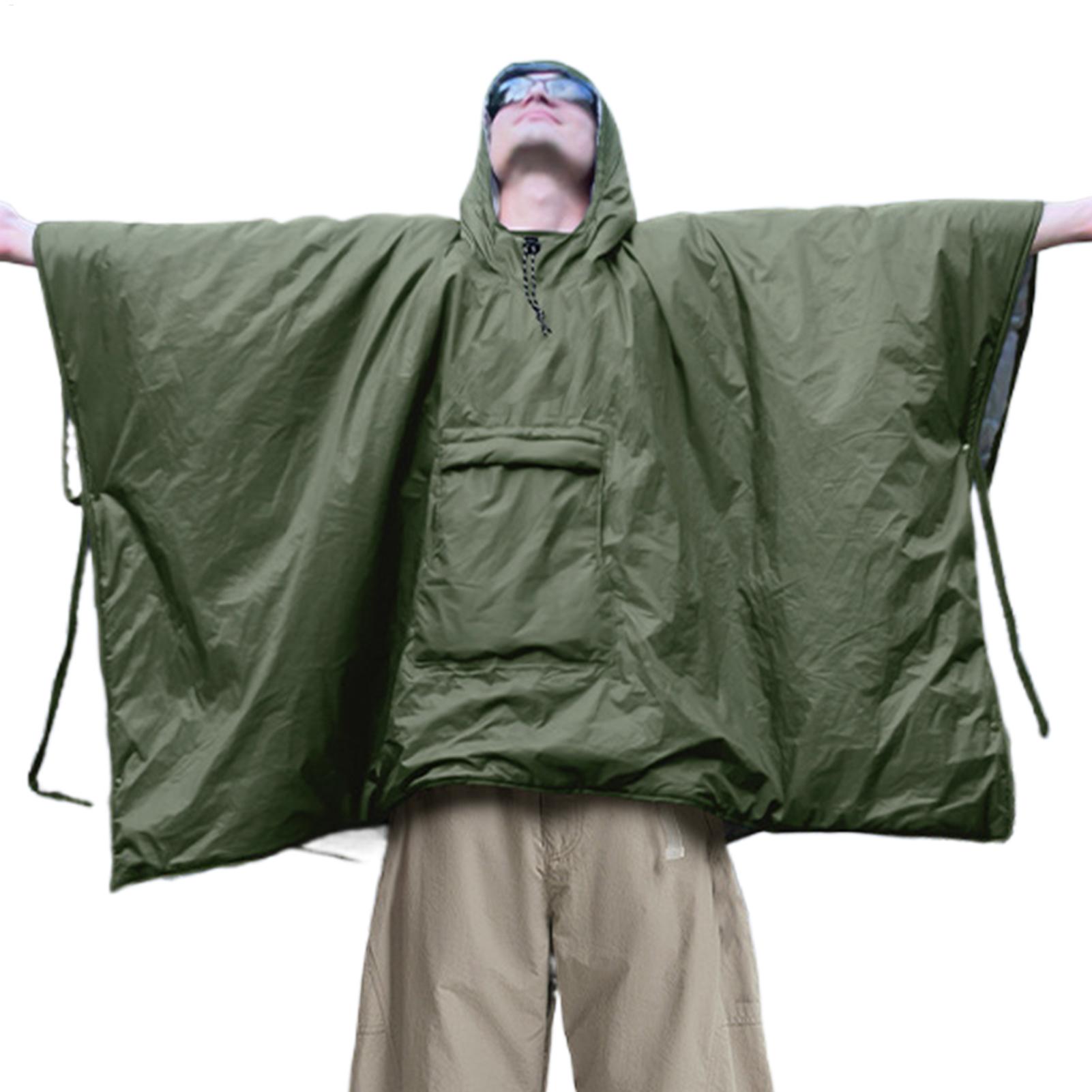 Winter Warm Blanket Poncho Win - Outdoor Hunting Blanket recension och pris