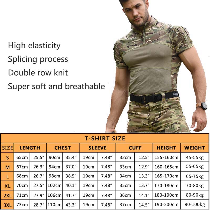 Tactical T Shirt Shirts Men Ai - Wildman Hunting & Outdoor Robertson recension och pris