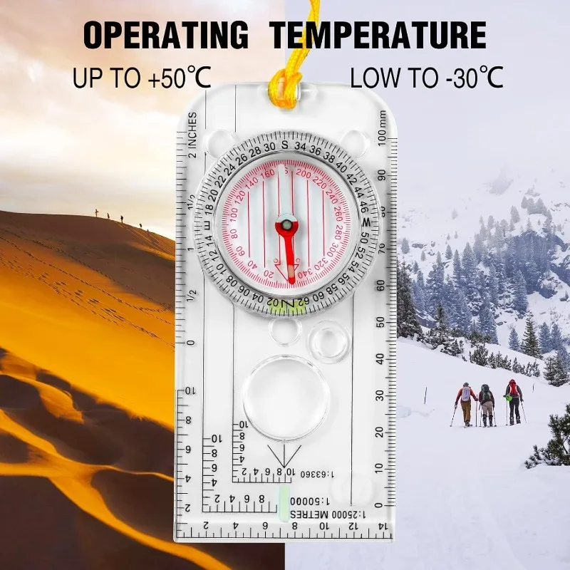 DC40-3A Compass Navigation Map - Outdoor Hunting Maps recension och pris