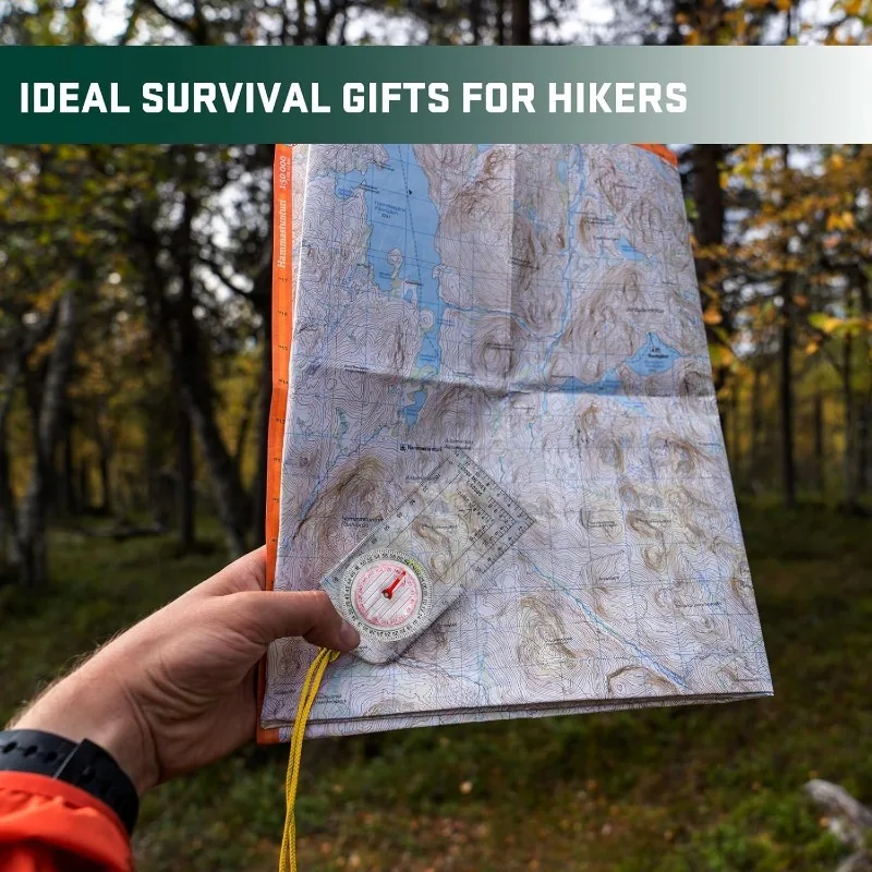DC40-3A Compass Navigation Map - Outdoor Hunting Maps recension och pris