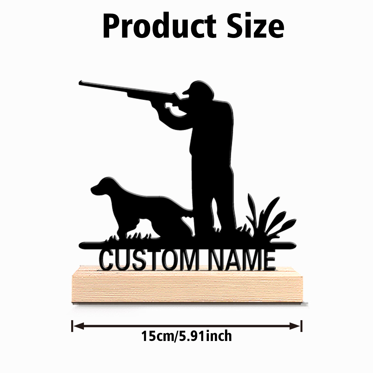 1pc Fashion ersonalized Custom - Outdoor Hunting Dogs recension och pris