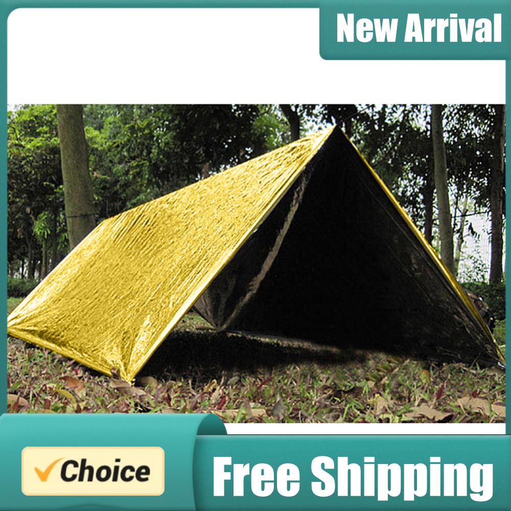 Foil Emergency Sleeping Bag Li - Outdoor Hunting Blanket recension och pris