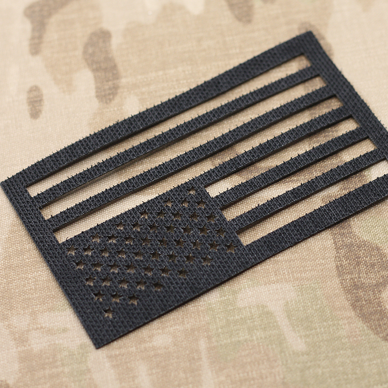 US Flag Laser Cutting Patch In - Hunting Blind Fabric recension och pris