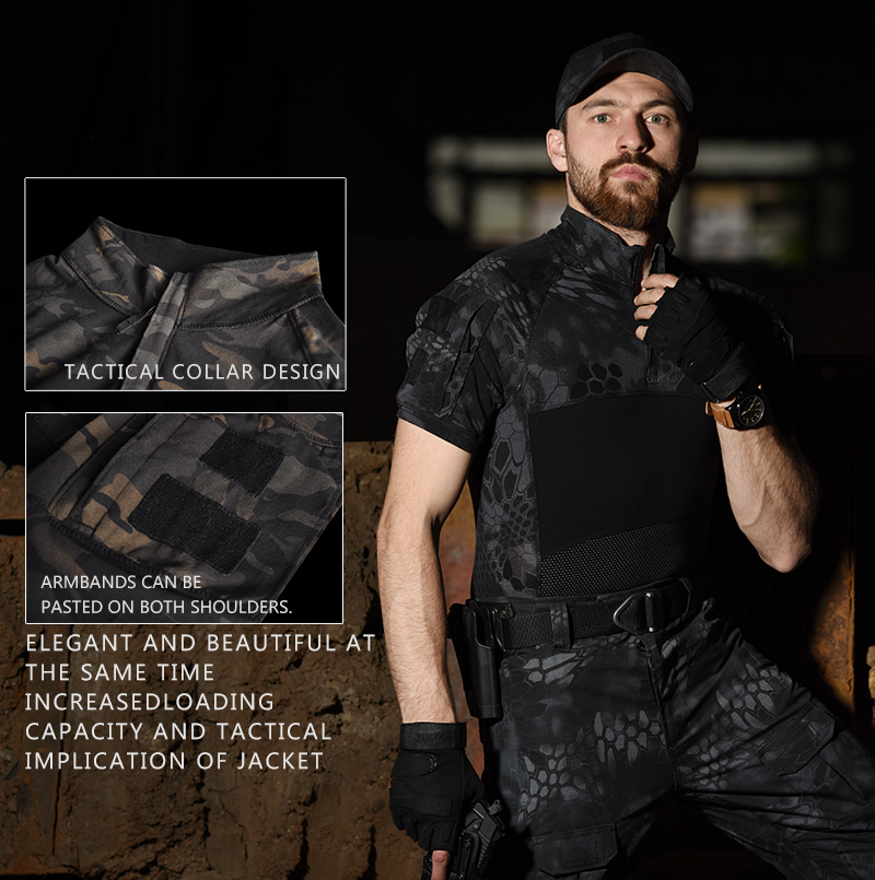 Men Combat Shirts Airsoft Tact - Wildman Hunting & Outdoor Robertson recension och pris
