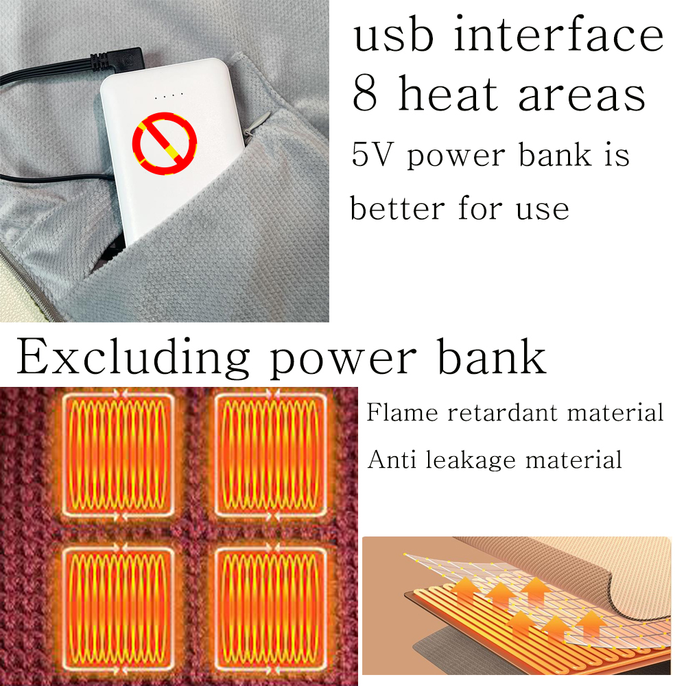 Camp Blanket Usb Heating Weara - Outdoor Hunting Blanket recension och pris
