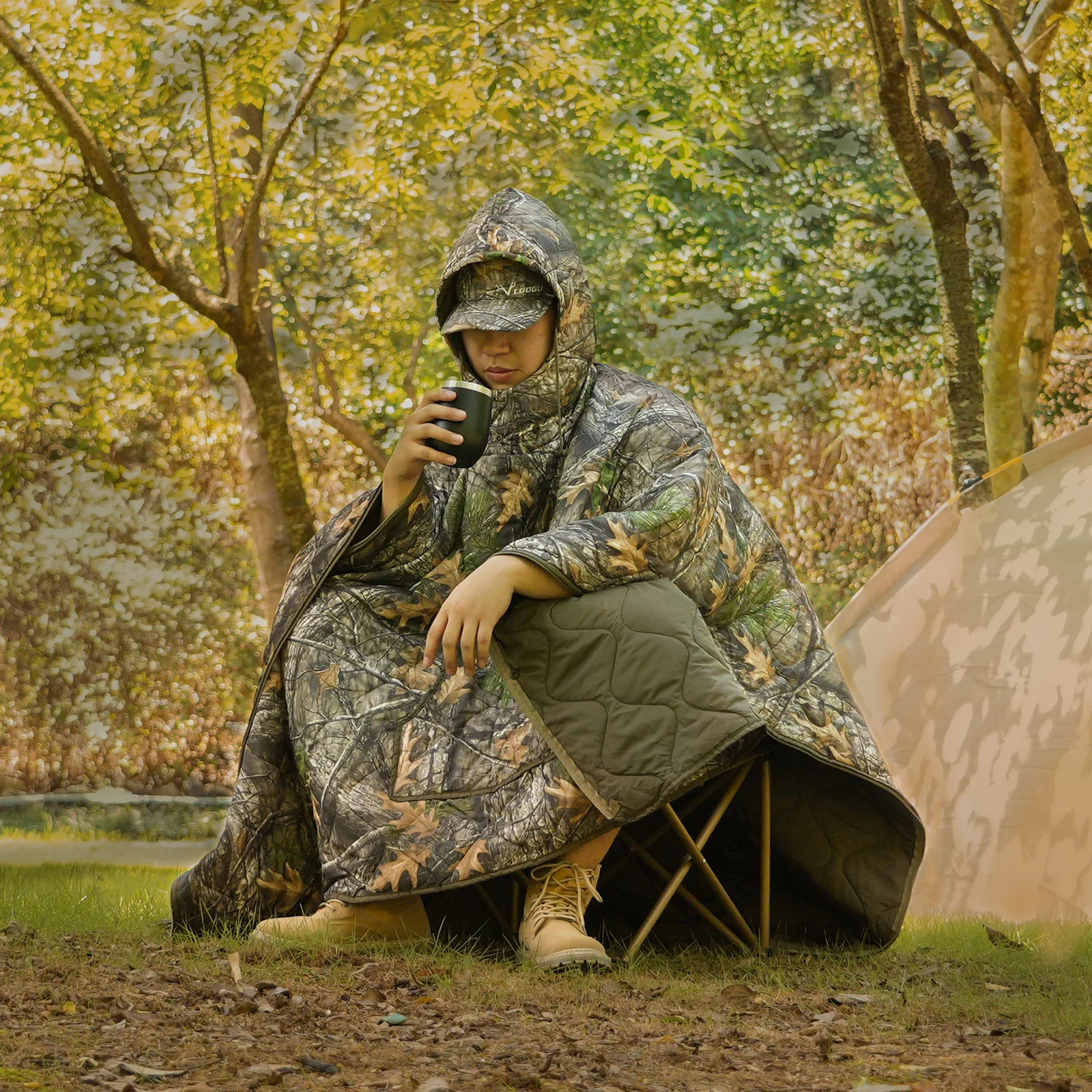 Camo Blanket Waterproof Insula - Outdoor Hunting Blanket recension och pris