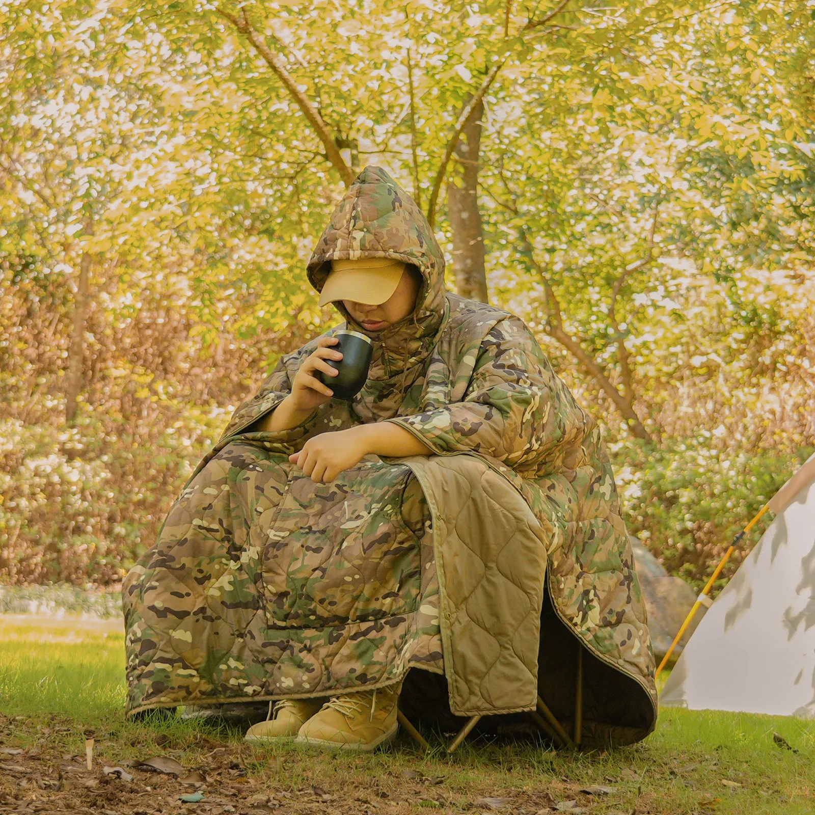Camo Blanket Waterproof Insula - Outdoor Hunting Blanket recension och pris