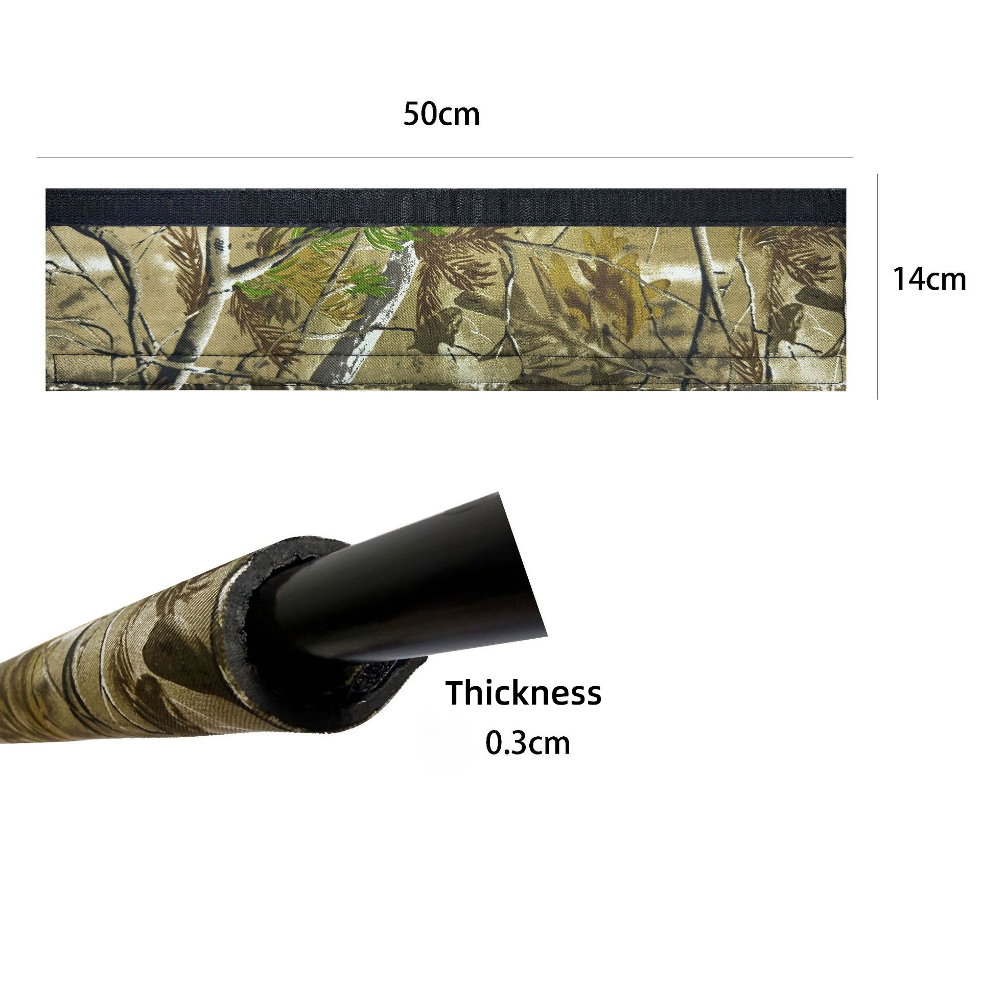 Tree Stand Rail Pads Wood Camo - Tree Stand Ladder recension och pris