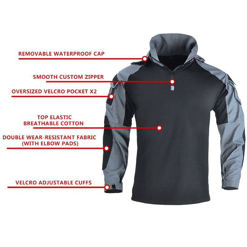 Combat Uniform Shirts Cotton T - Wildman Hunting & Outdoor Robertson recension och pris