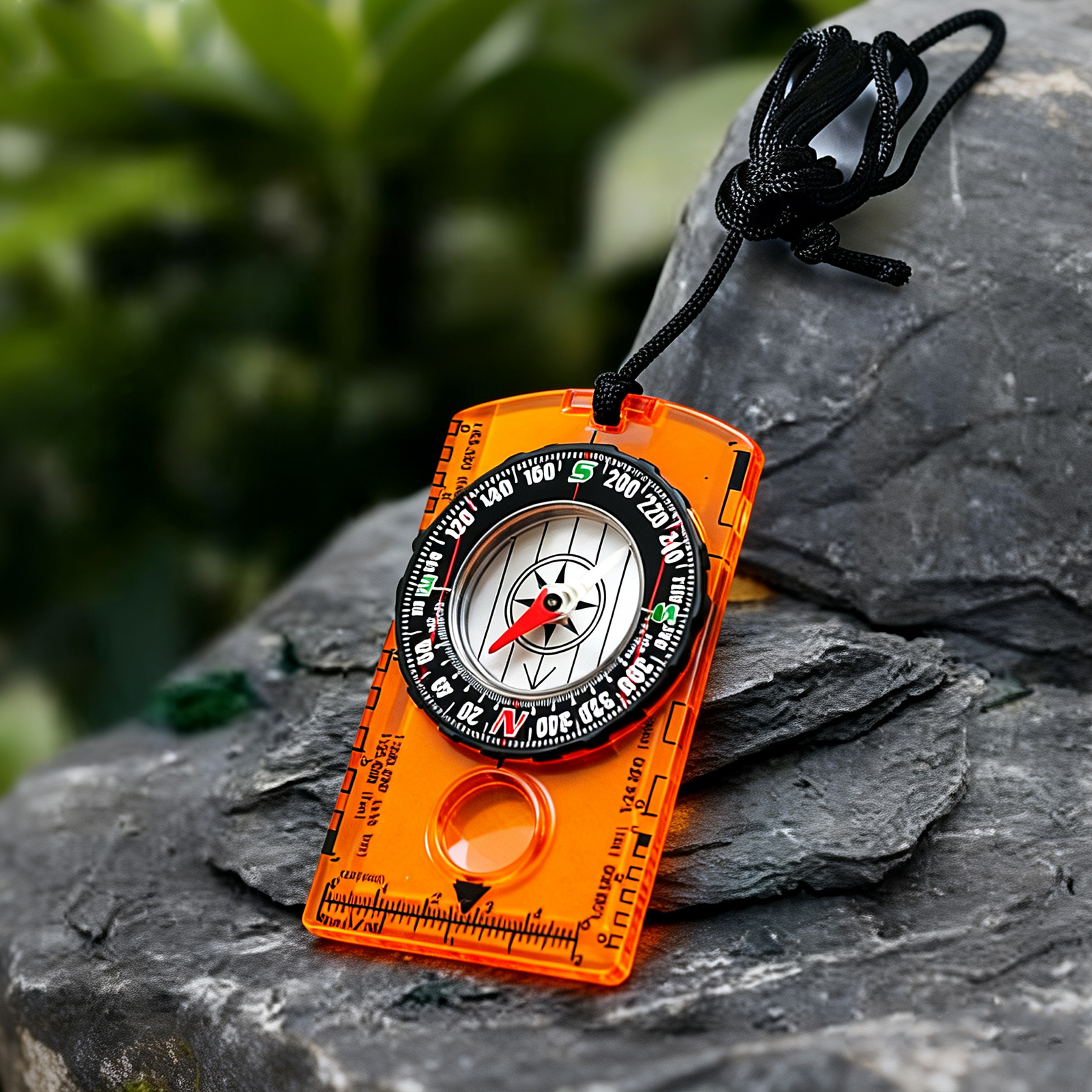 Waterproof Orienteering Compas - Outdoor Hunting Maps recension och pris