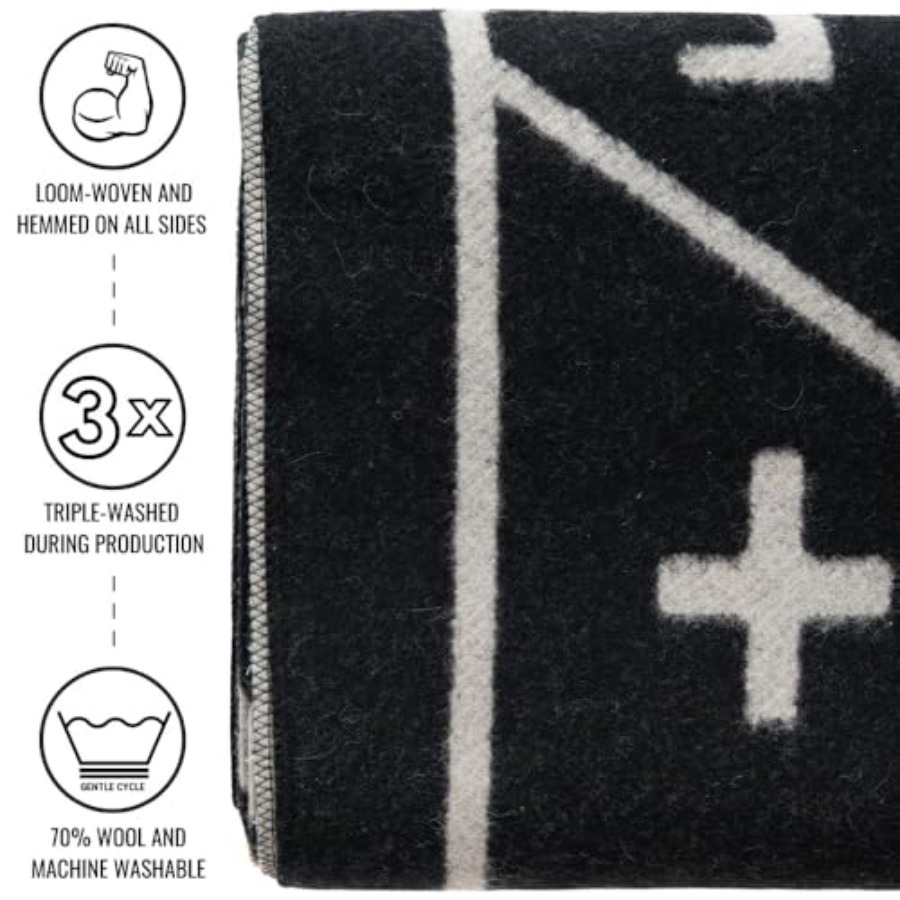 Rainier Wool Blanket, Warm, Th - Outdoor Hunting Blanket recension och pris