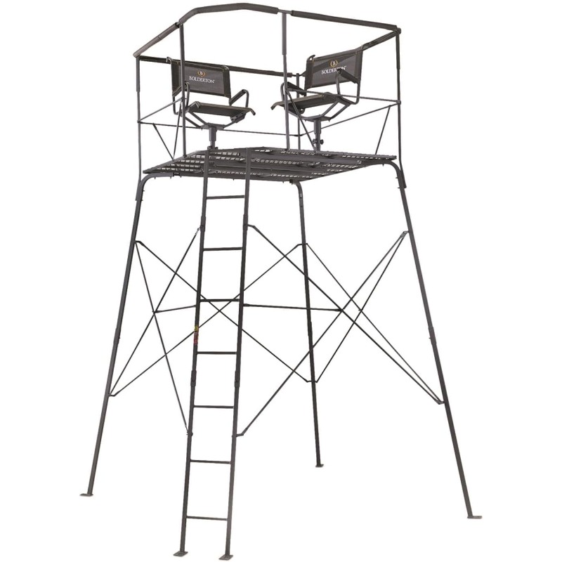 Bolderton 12’ 2-Man Quad Pod;  - Tree Stand Ladder recension och pris