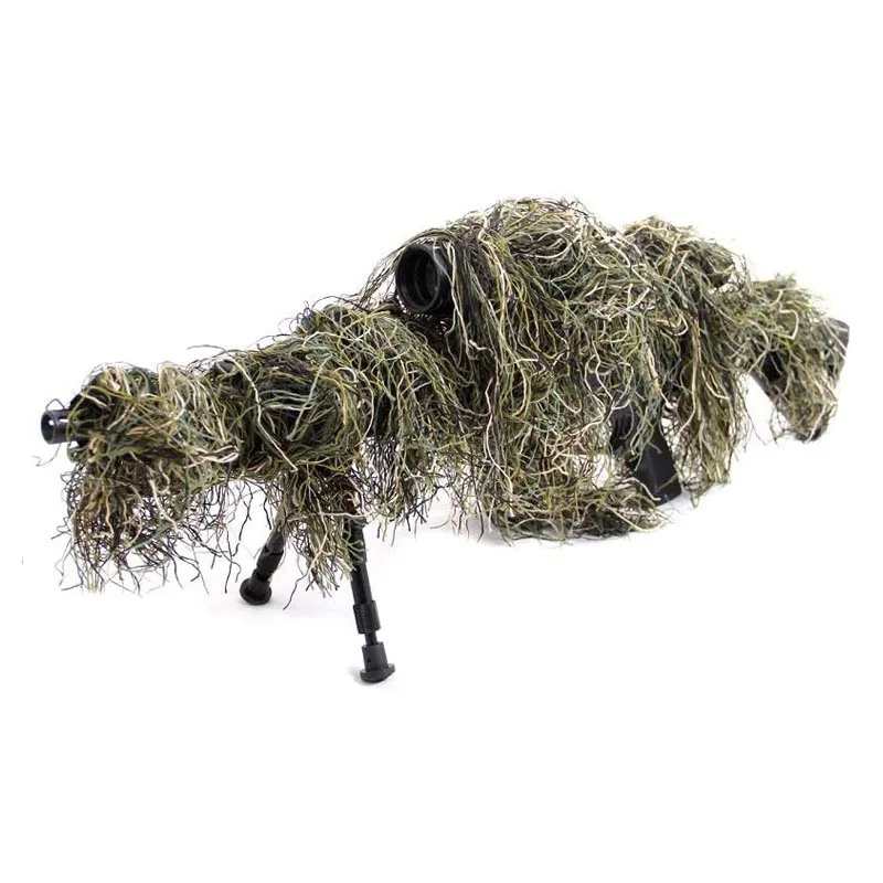 Ghillie Rifle Cover Wrap Synth - Hunting Blind Fabric recension och pris