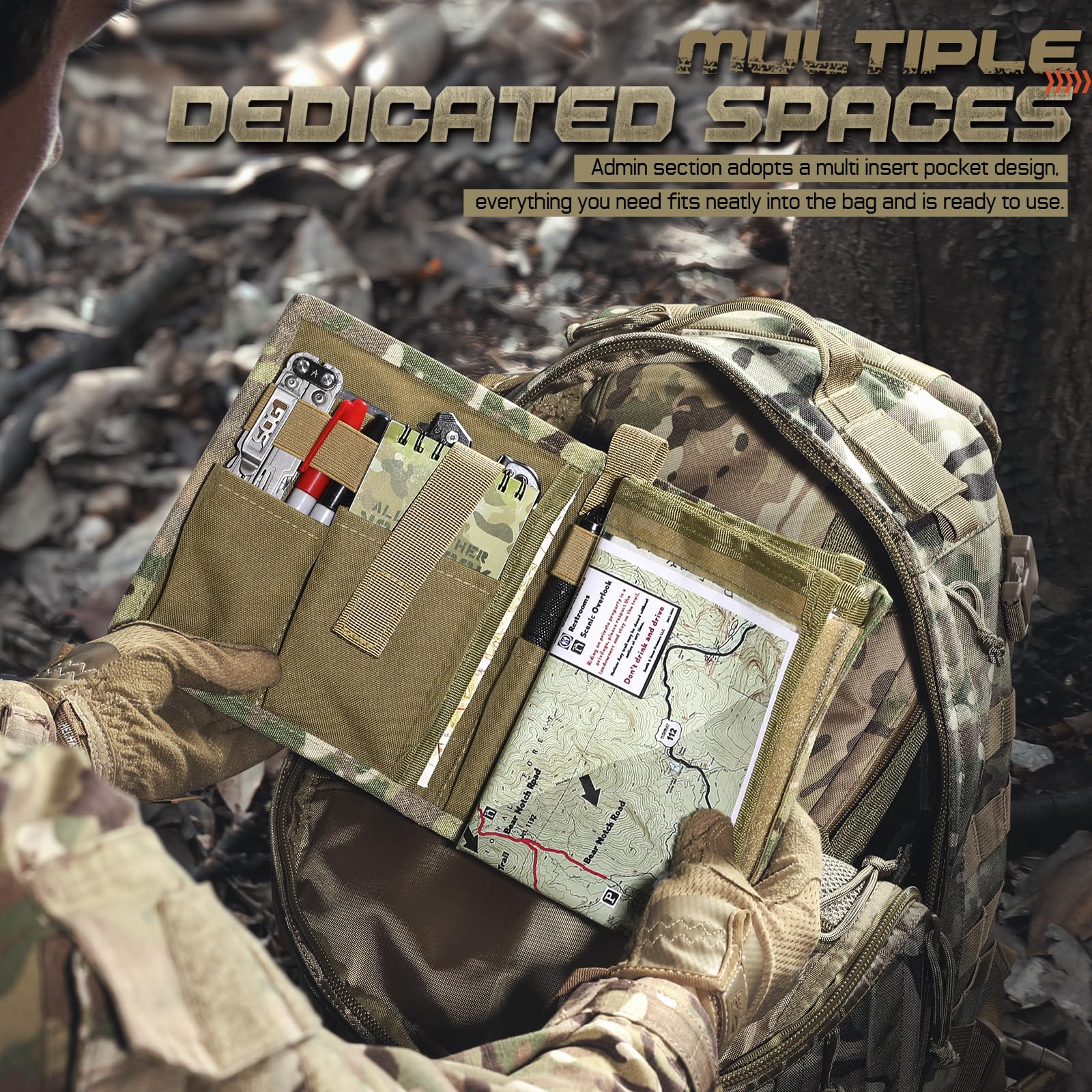 Tactical Pouch Military Map Ca - Outdoor Hunting Maps recension och pris