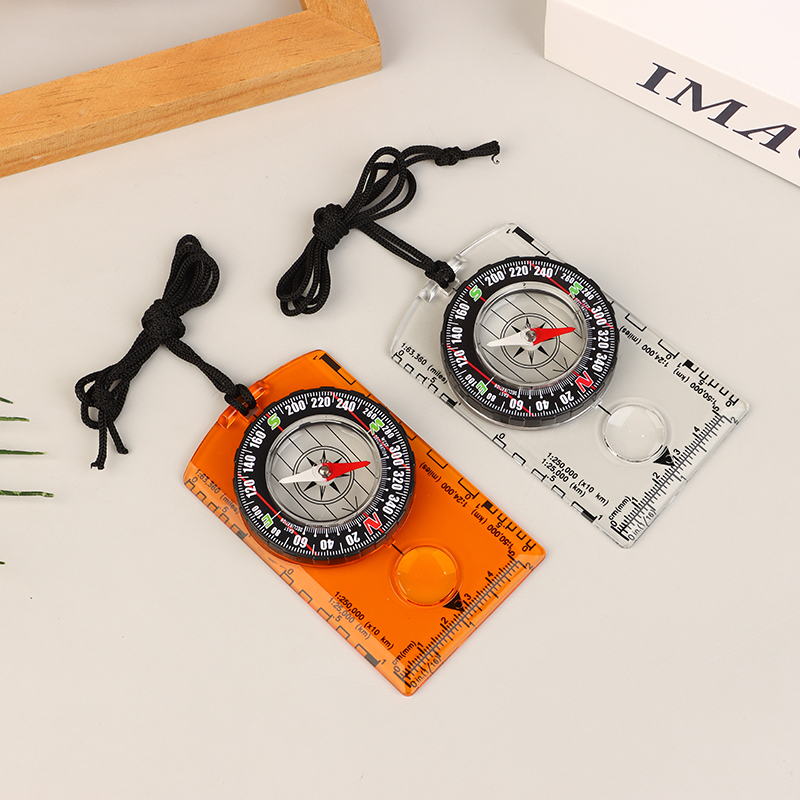 Waterproof Orienteering Compas - Outdoor Hunting Maps recension och pris