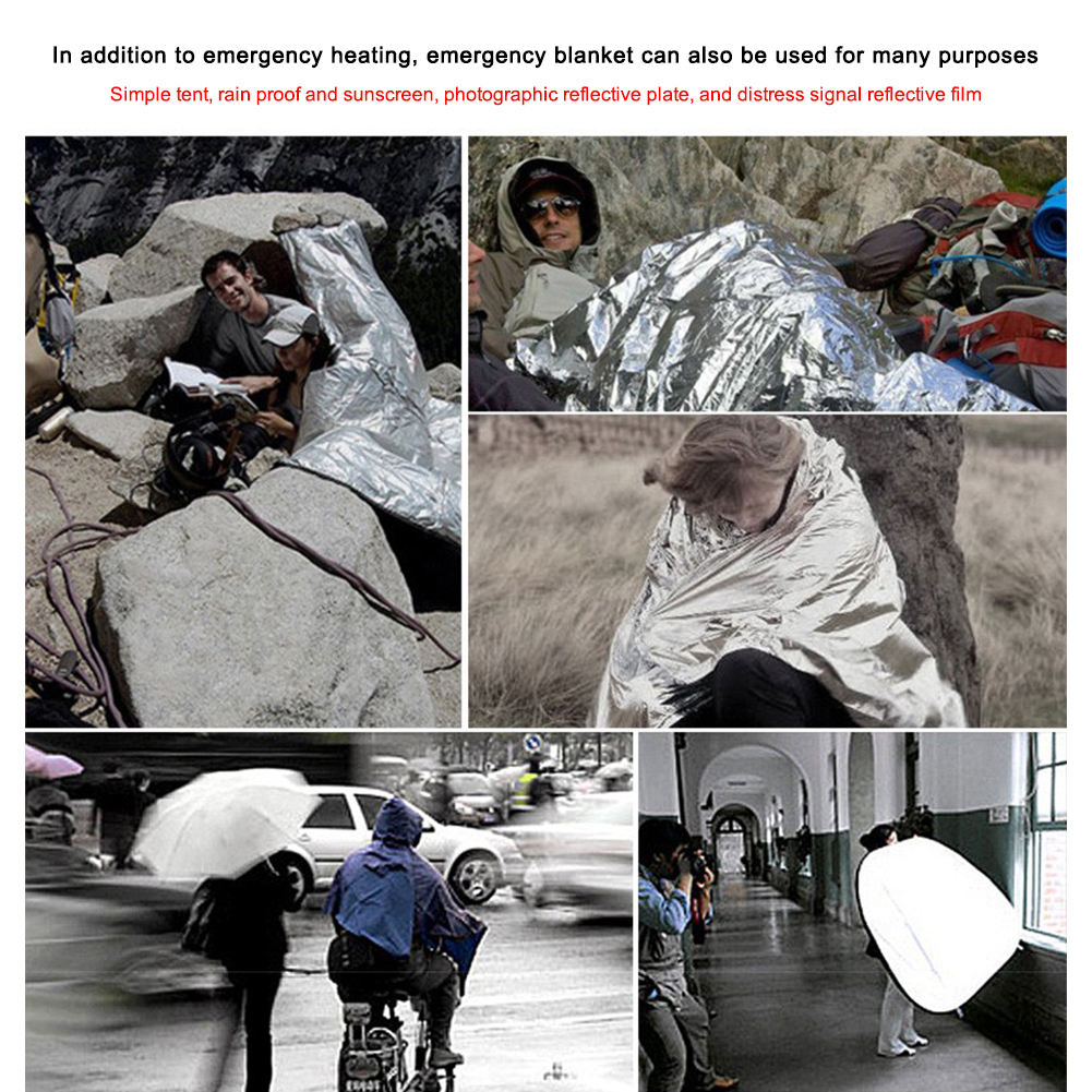 Foil Emergency Blanket Lightwe - Outdoor Hunting Blanket recension och pris