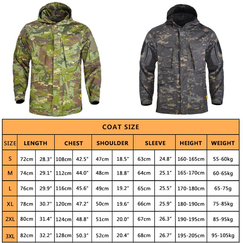 Men Outdoor Tactic Jacket+G3 P - Wildman Hunting & Outdoor Robertson recension och pris