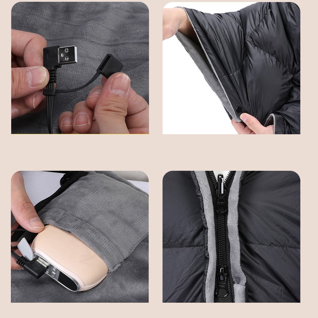 Down Camp Blanket Usb Heating  - Outdoor Hunting Blanket recension och pris