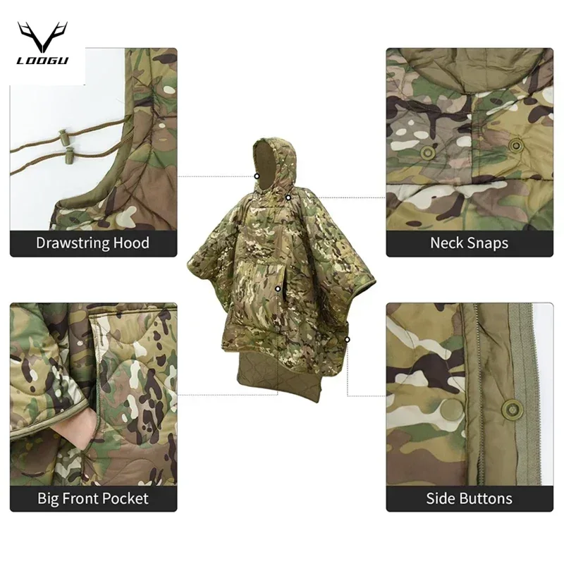 Camo Waterproof Insulation Pon - Outdoor Hunting Blanket recension och pris