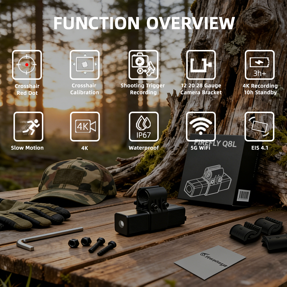OEM 4K Hunting Camera Firefly  - Outdoor Hunting Camera Wireless recension och pris