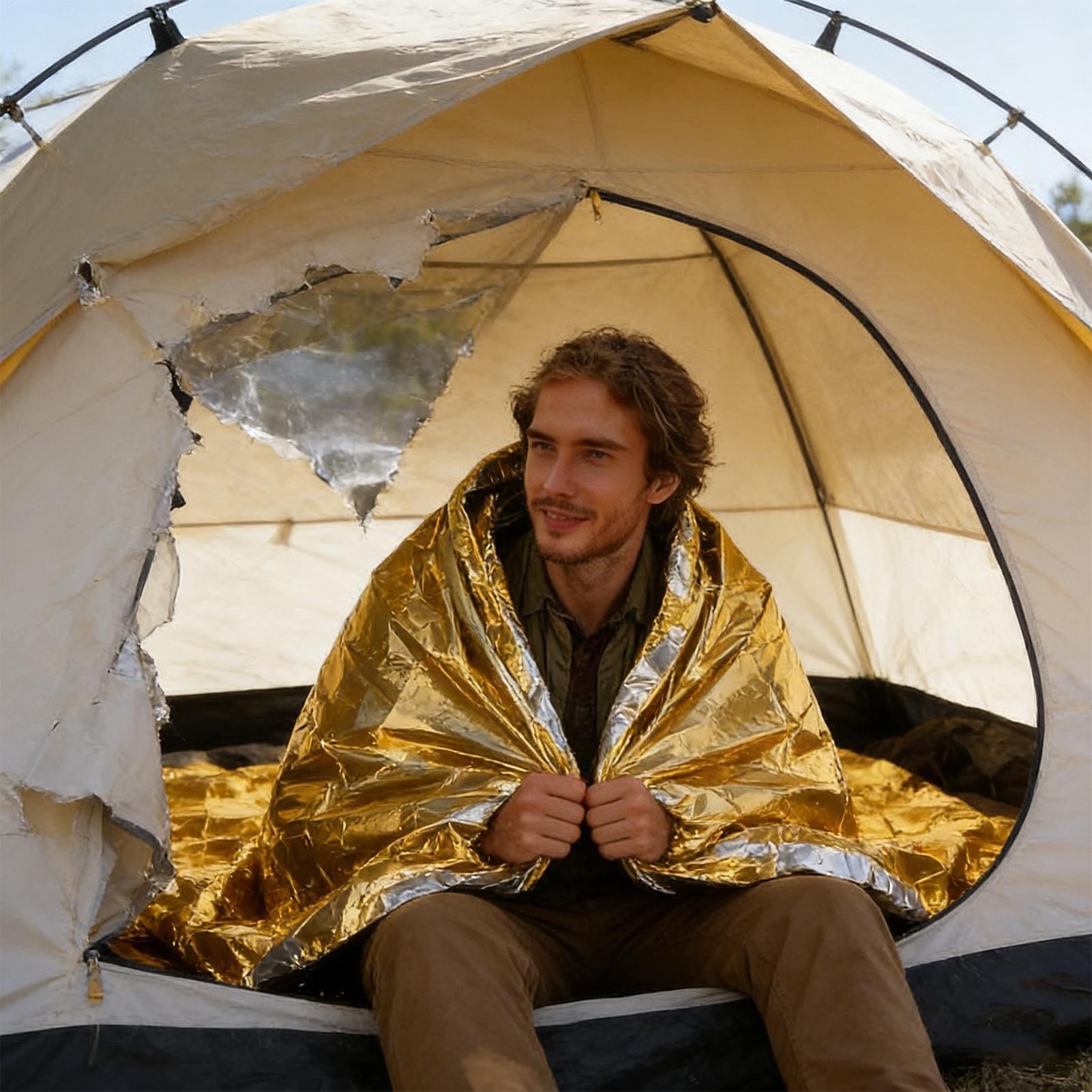 Survival Blankets Reflective F - Outdoor Hunting Blanket recension och pris