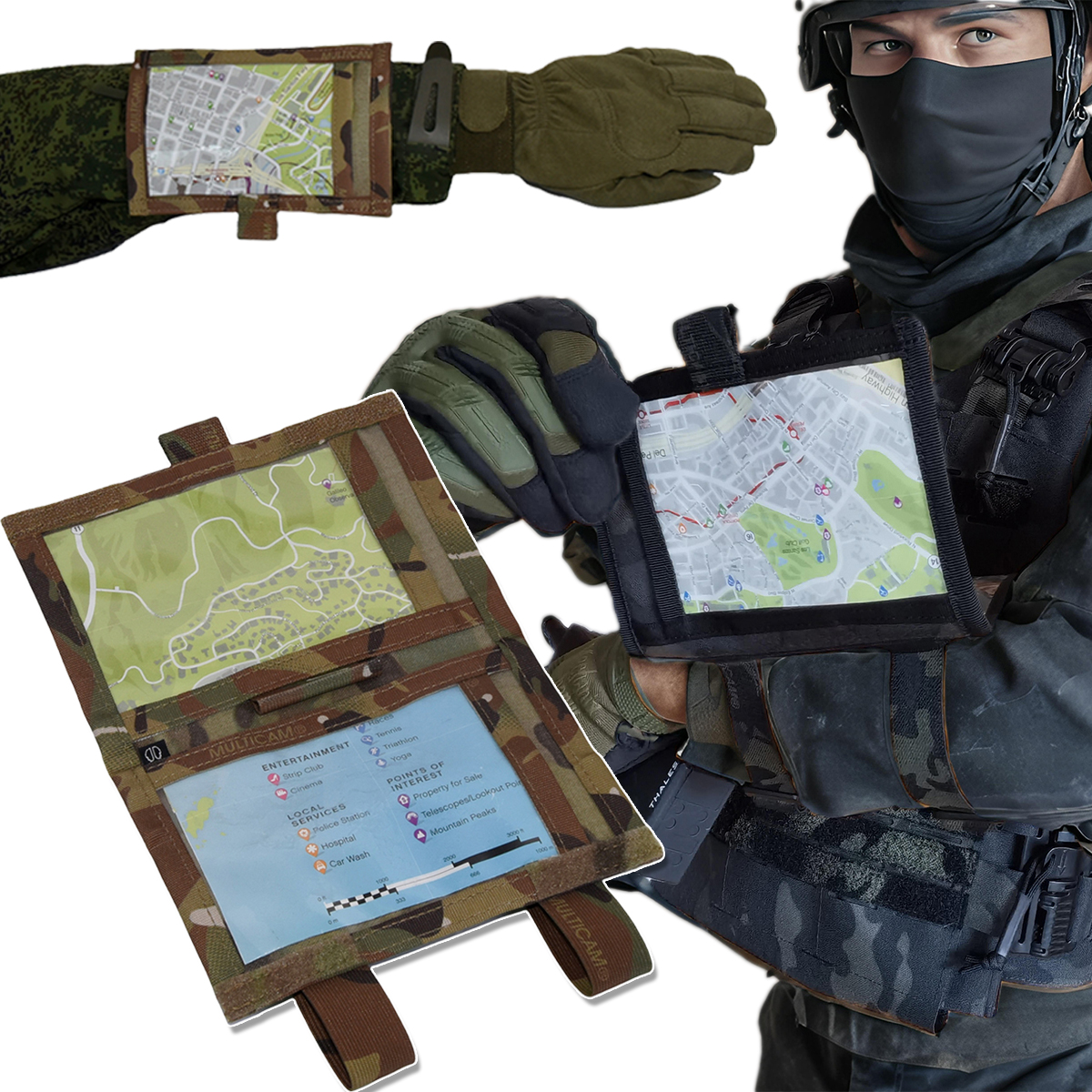 Tactical Military Arm Pouch Sh - Outdoor Hunting Maps recension och pris