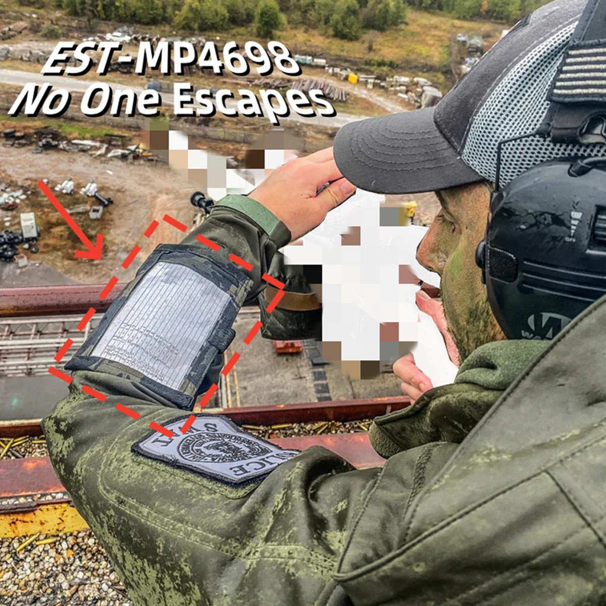 Tactical Military Arm Pouch Sh - Outdoor Hunting Maps recension och pris