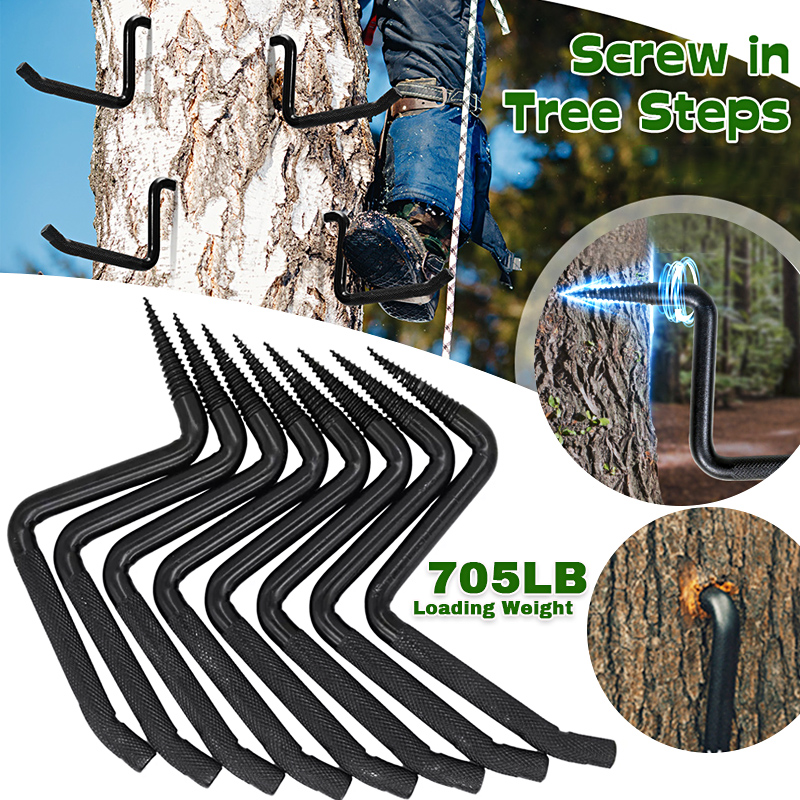 Tree Climbing Spikes For Hunti - Tree Stand Ladder recension och pris