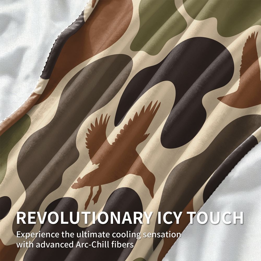 Duck Hunting Camo Cooling Blan - Outdoor Hunting Blanket recension och pris