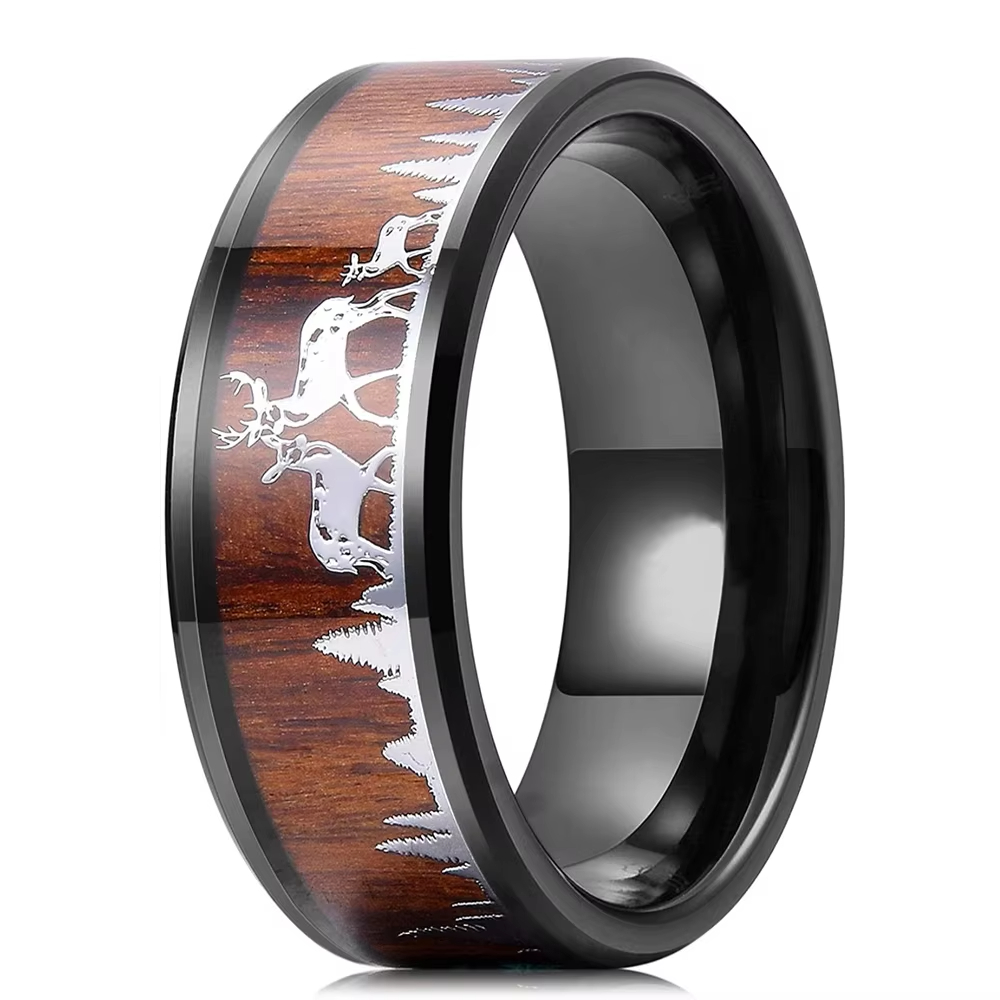Fashion 8mm Koa Wood Inlay Dee - Wildman Hunting & Outdoor Robertson recension och pris