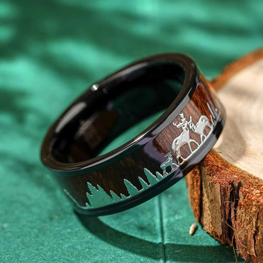 Fashion 8mm Koa Wood Inlay Dee - Wildman Hunting & Outdoor Robertson recension och pris