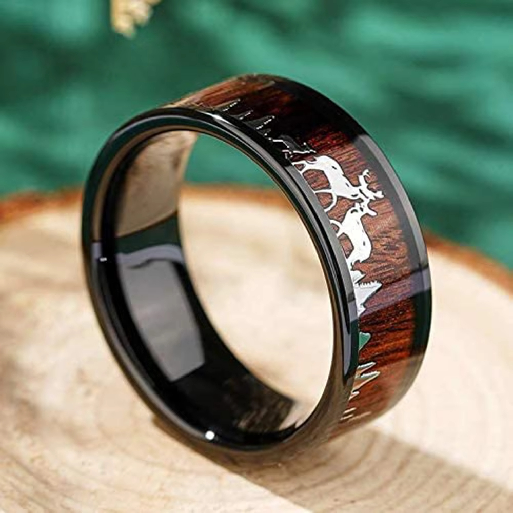 Fashion 8mm Koa Wood Inlay Dee - Wildman Hunting & Outdoor Robertson recension och pris