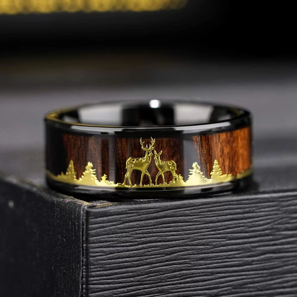 Fashion 8mm Koa Wood Inlay Dee - Wildman Hunting & Outdoor Robertson recension och pris