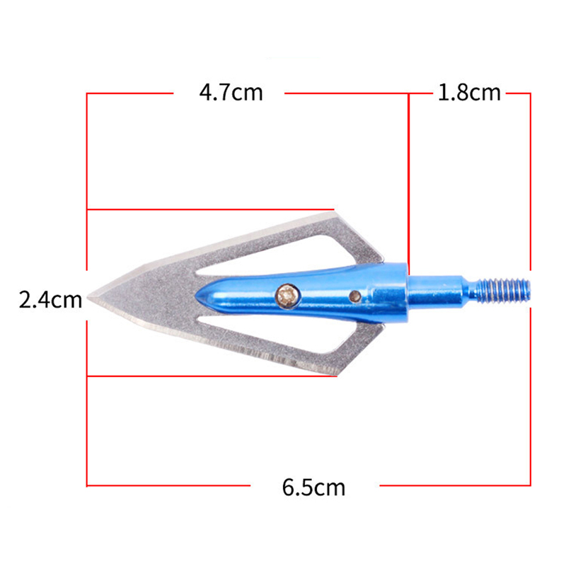 2Blade 100 Grain Metal Broadhe - Crossbow Bolt Broadhead recension och pris