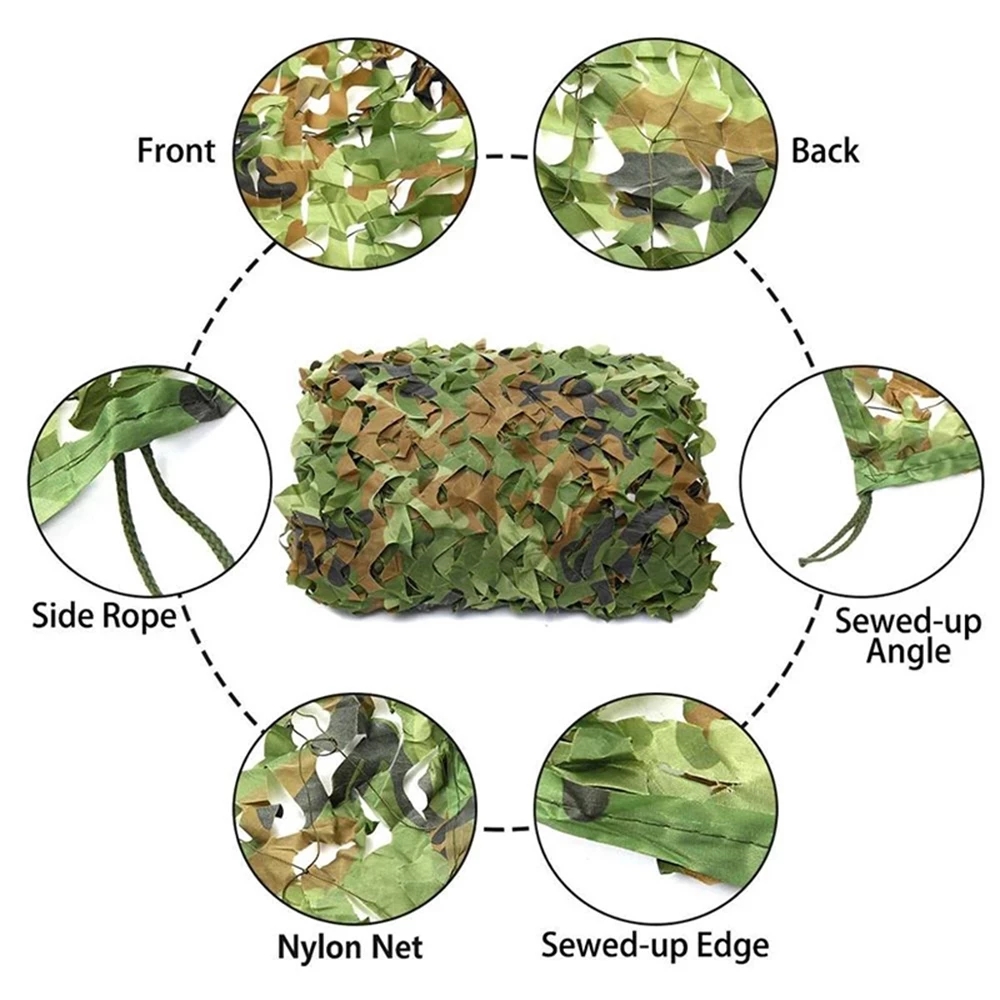 Camouflage hunting net double  - Hunting Blind Fabric recension och pris