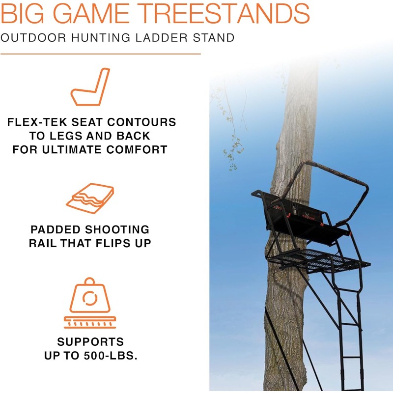 Big Game Striker XL Ladder Tre - Tree Stand Ladder recension och pris