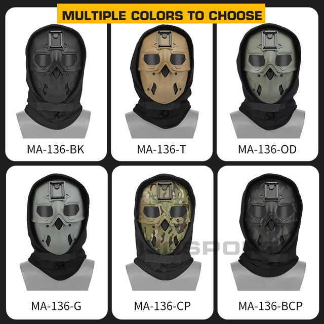 Wild Mask Set Tactical Equipme - Wildman Hunting & Outdoor Robertson recension och pris